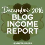 How Do Blogs Make Money: Income Reports Tell The Story of Blogging Revenue (December 2016) #incomereports #blogging