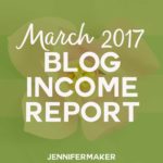 How Do Blogs Make Money: Income Reports Tell The Story of Blogging Revenue (March 2017) #incomereports #blogging