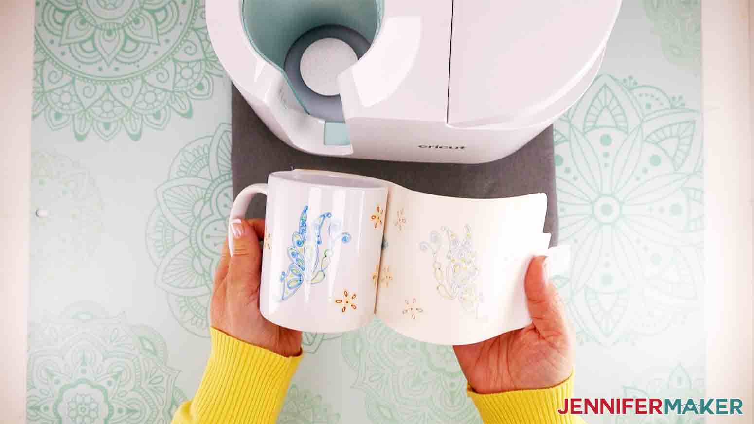 Infusible Ink Pen Mugs with the Cricut Mug Press - Jennifer Maker