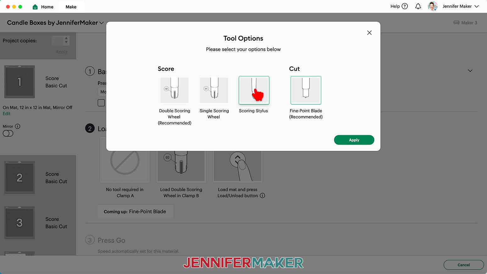 Selecting the correct scoring tool.