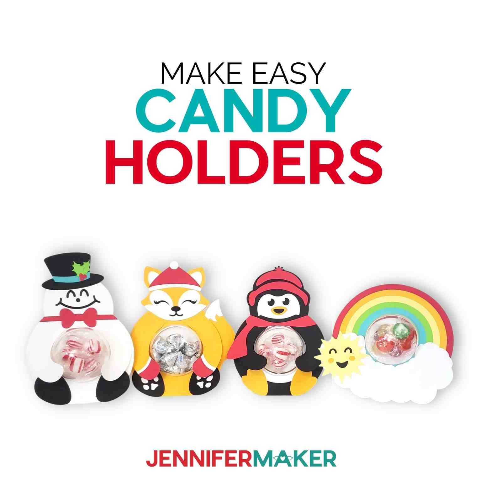 Candy Holders with Cricut: Refillable with Opening Mechanism! Maker
