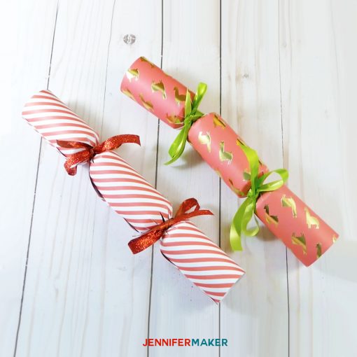 DIY Party Popper | Christmas Cracker Tutorial | Cricut Silhouette SVG Cut File