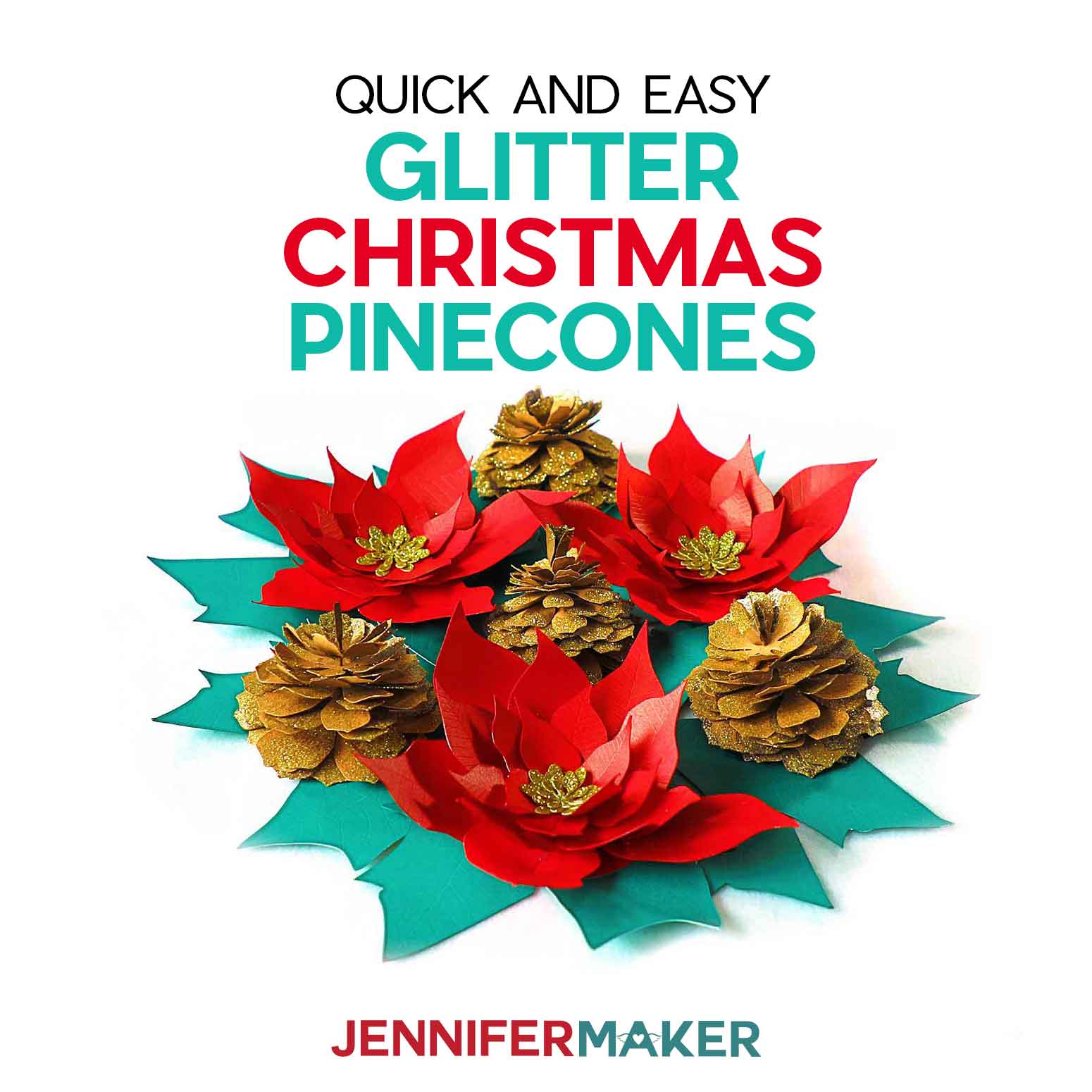 Christmas Paper Pine Cones – Great for Wreaths & Centerpieces!