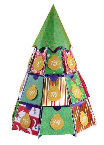 Christmas Tree Advent Calendar: 25 Days of Maker Projects! - Jennifer Maker
