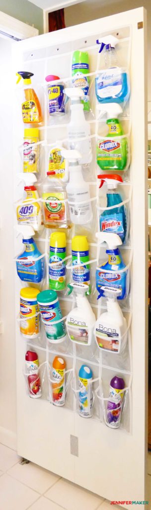 Organize with Over the Door Storage - So Easy! - Jennifer Maker