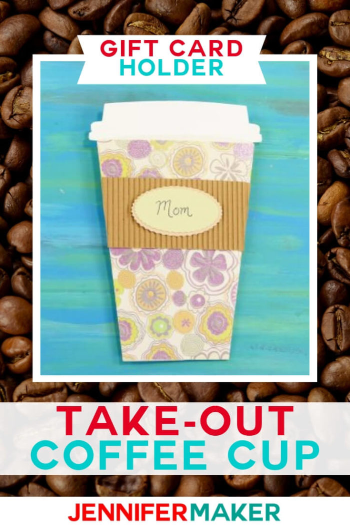 DIY Starbucks Coffee Cup Gift Card Holder