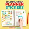 Printable Cricut Planner Stickers With Space To Write Notes!