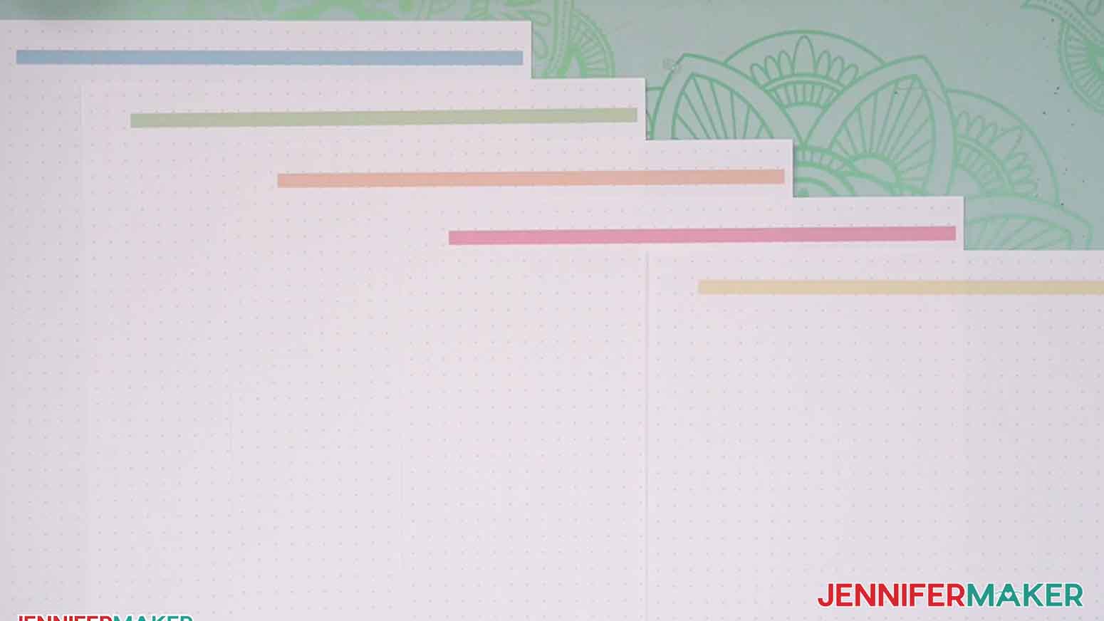 Use these blank sheets however you like by adding titles and details as needed.