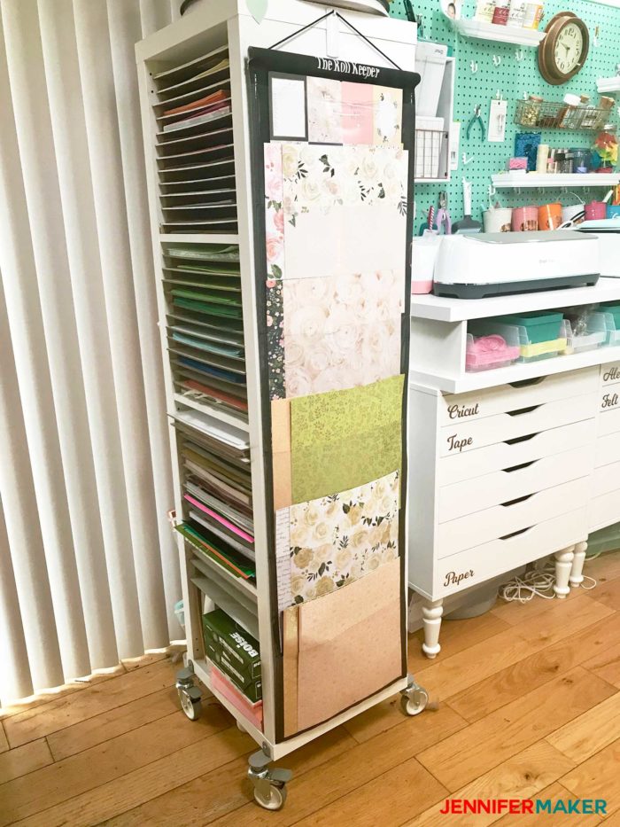 Craft Paper Storage Idea - The Sheet Keeper