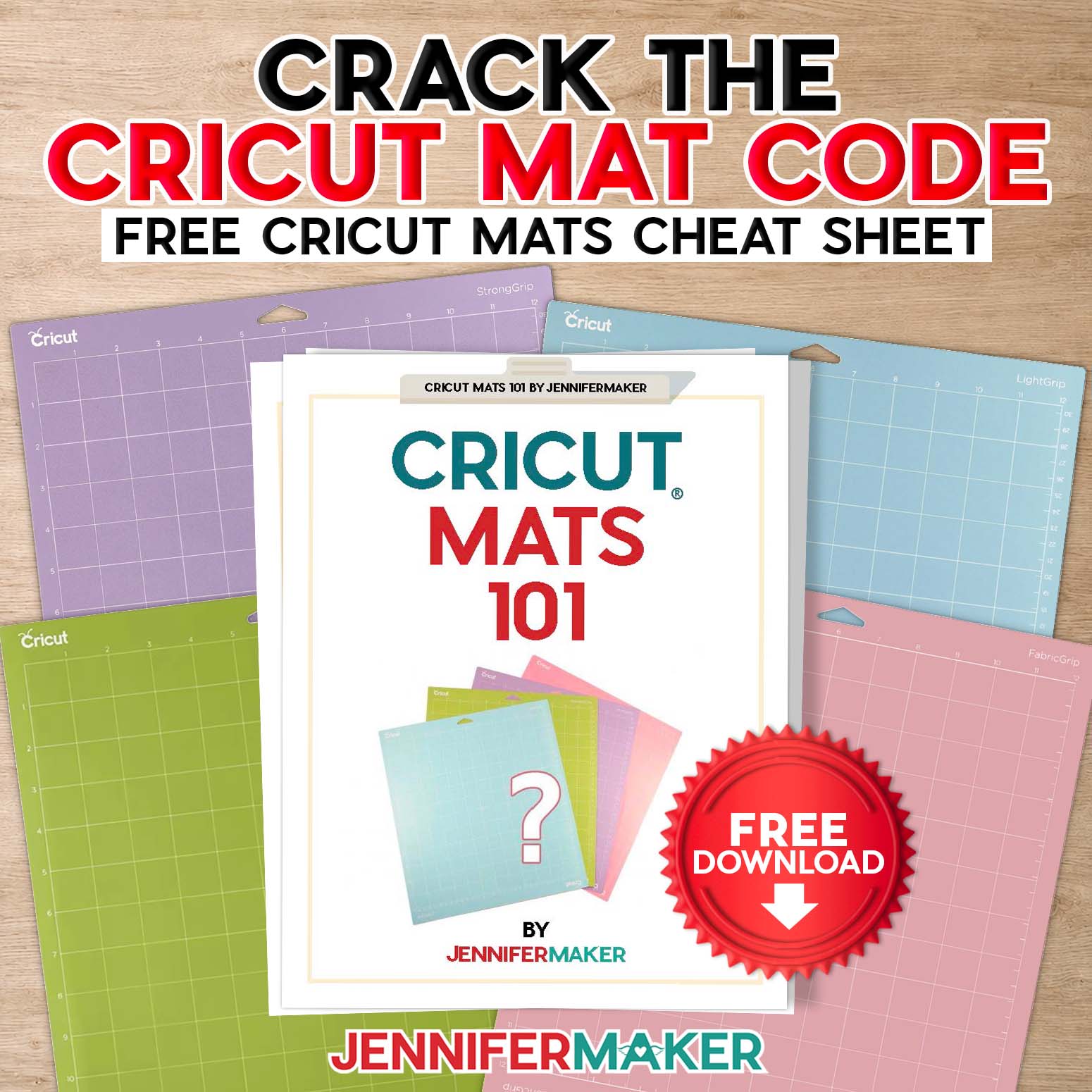 Cricut Mat Guide.