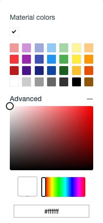 Advanced Color Picker in Cricut Design Space