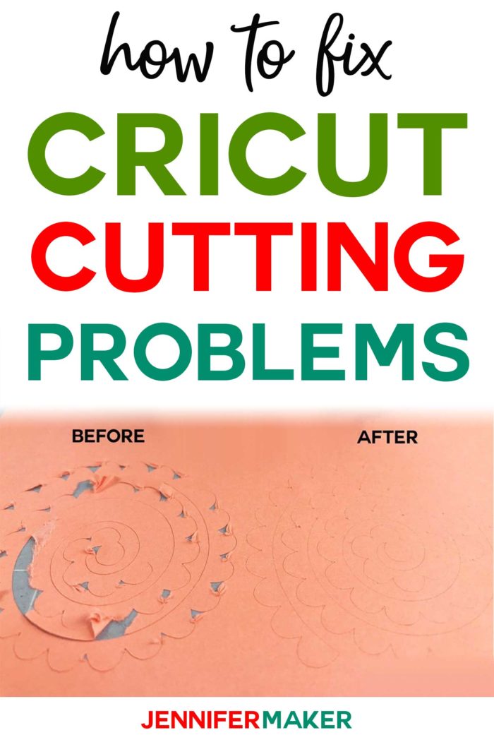 Cricut Cutting Problem Tips & Solutions #cricutmade #cricut #cricutexplore #diy