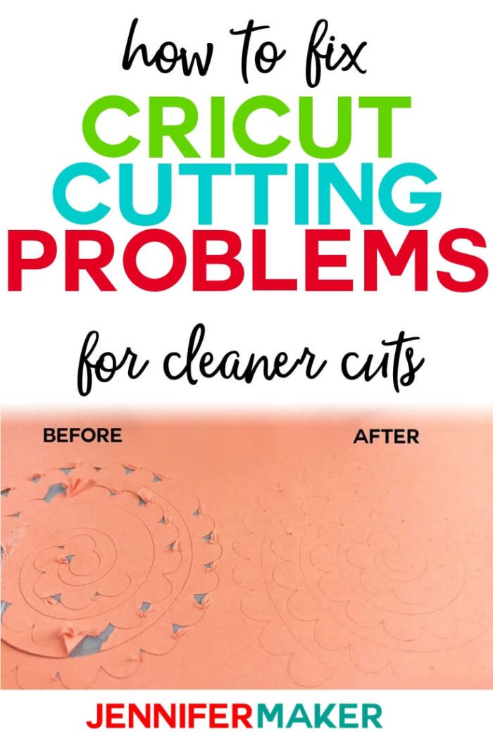  Learn how to get the cleanest cuts possible on your Cricut with these helpful troubleshooting tips! #2 is my favorite tip. #cricut #cricutmade #cricutmaker #cricutexplore #cricutprojects