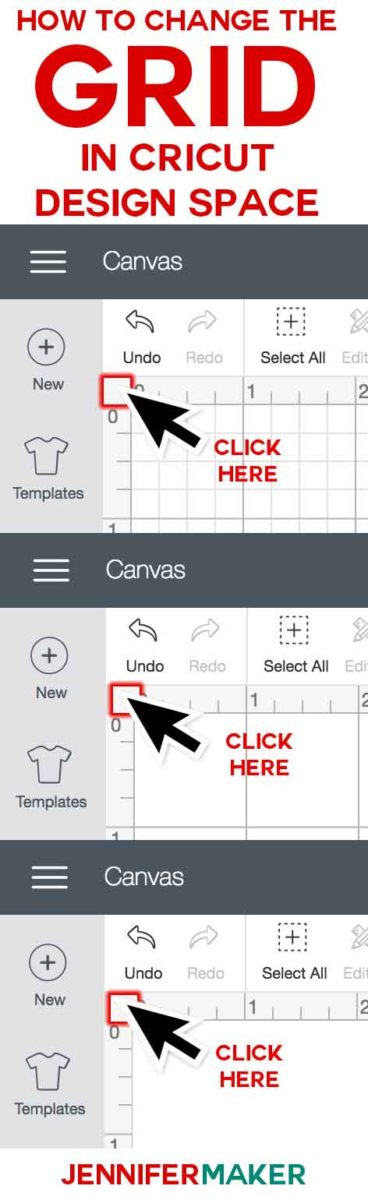 Toggle the grid on and off with this Cricut Design Space tip