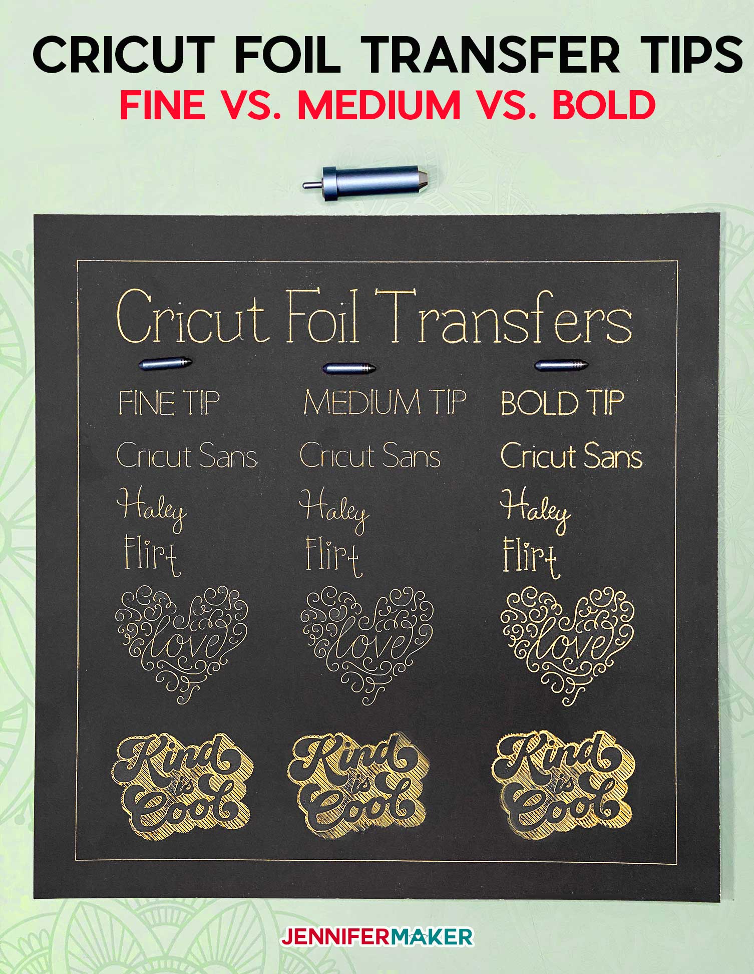 How To Do Foil Writing With Cricut At Jordan Hope Blog 