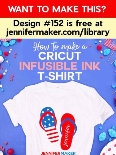 Cricut Infusible Ink Layered T-Shirt Tutorial - Jennifer Maker