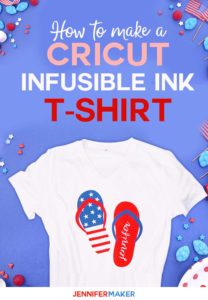 Cricut Infusible Ink Layered T-Shirt Tutorial - Jennifer Maker