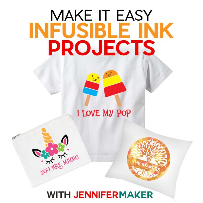 Cricut Infusible Ink Projects Pillows, Bags, and Toddler Tees