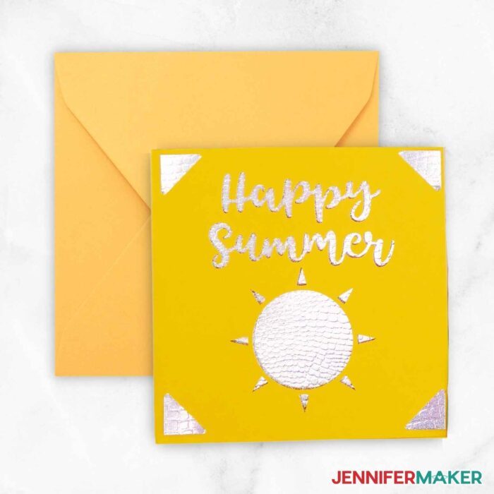 Cricut Cards for Beginners + How to Design Your Own Card! - Jennifer Maker