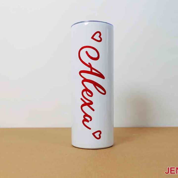 Personalized Tumbler with a Joy