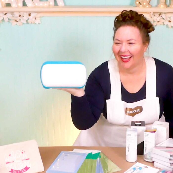 Jennifer Maker with the Cricut Joy Compact Cutting Machine