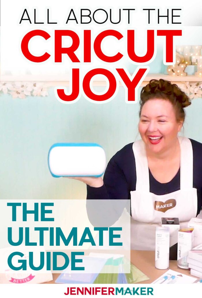 Cricut Joy Ultimate Guide to New Compact Smart Cutting Machine with answers to all of your questions + tutorials! #cricutjoy
