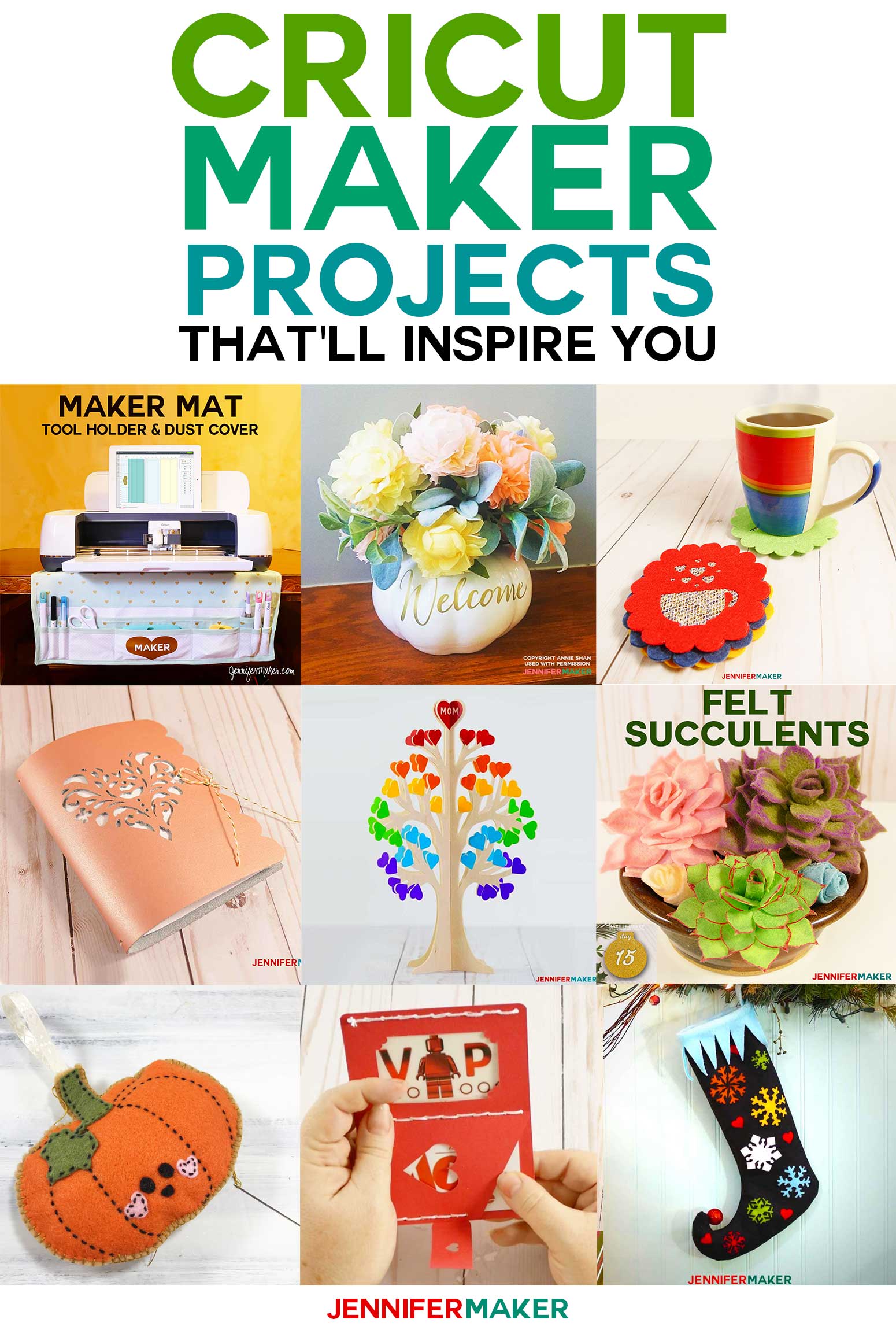 17 Inspiring Cricut Maker Projects - Happiness is Homemade