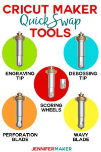 New Cricut Maker Tools: Engraving, Debossing, Perforating, & Wavy ...