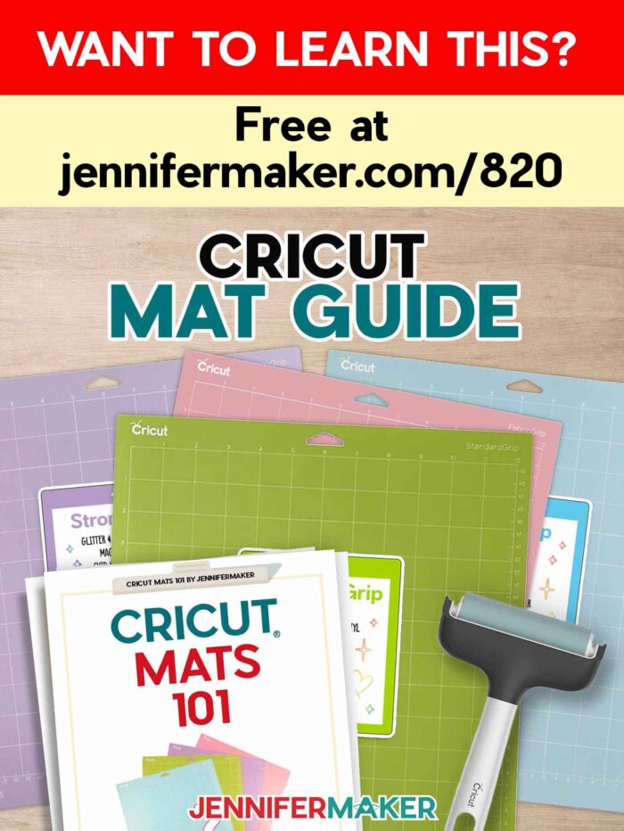 Cricut Mat Guide is Design 820 in Jennifer Maker's library