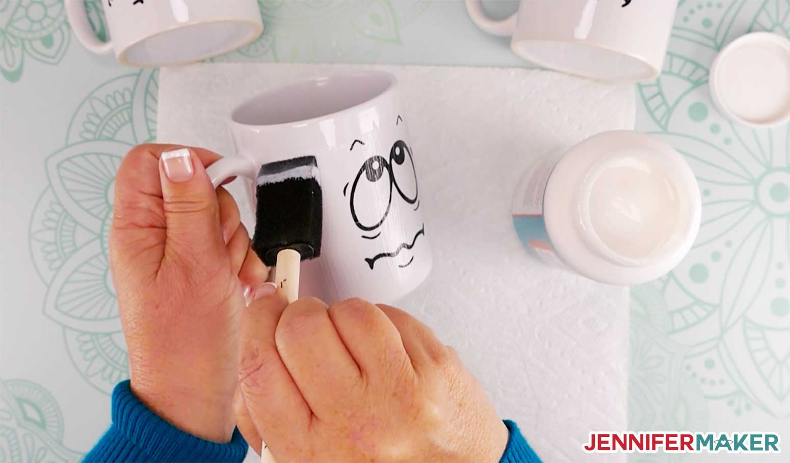 How To Personalize Mugs With Cricut - Anika's DIY Life