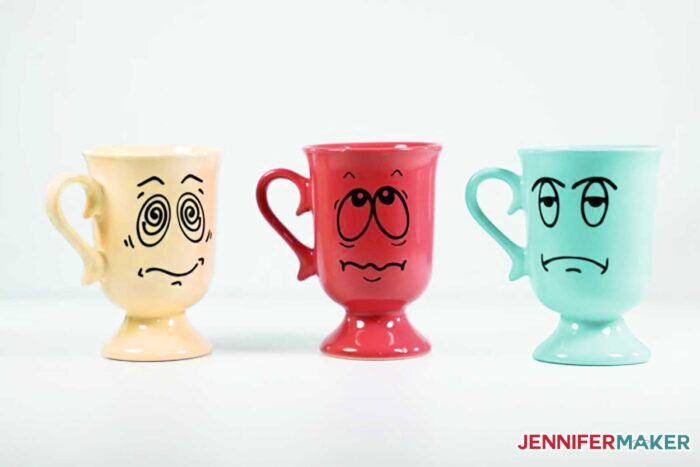 Cricut Mugs: How to Seal Vinyl on Mugs - Jennifer Maker