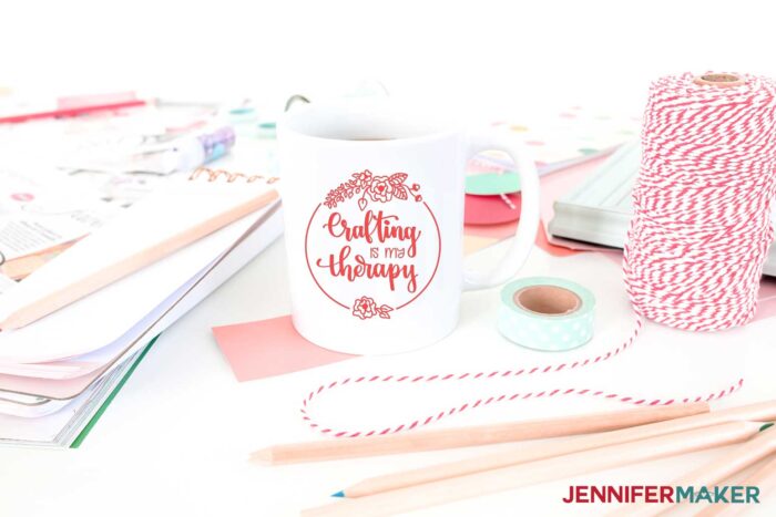 Guide to the BEST Cricut Vinyl for Coffee Mugs! - Jennifer Maker