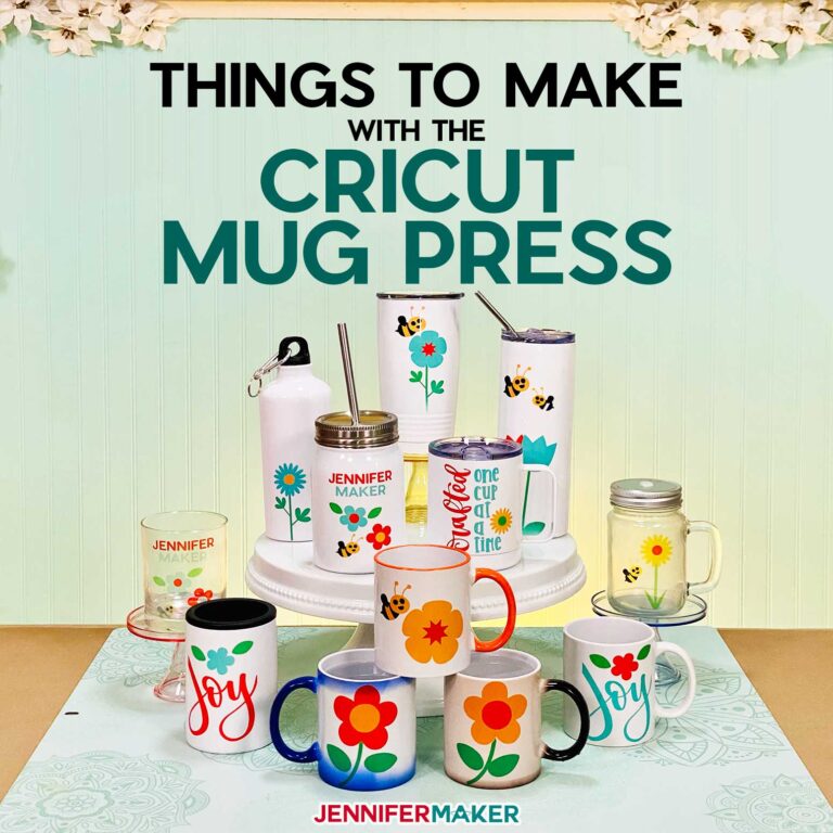 Sublimation Mugs, Tumblers, & Jars: More Cricut Mug Press Blanks!