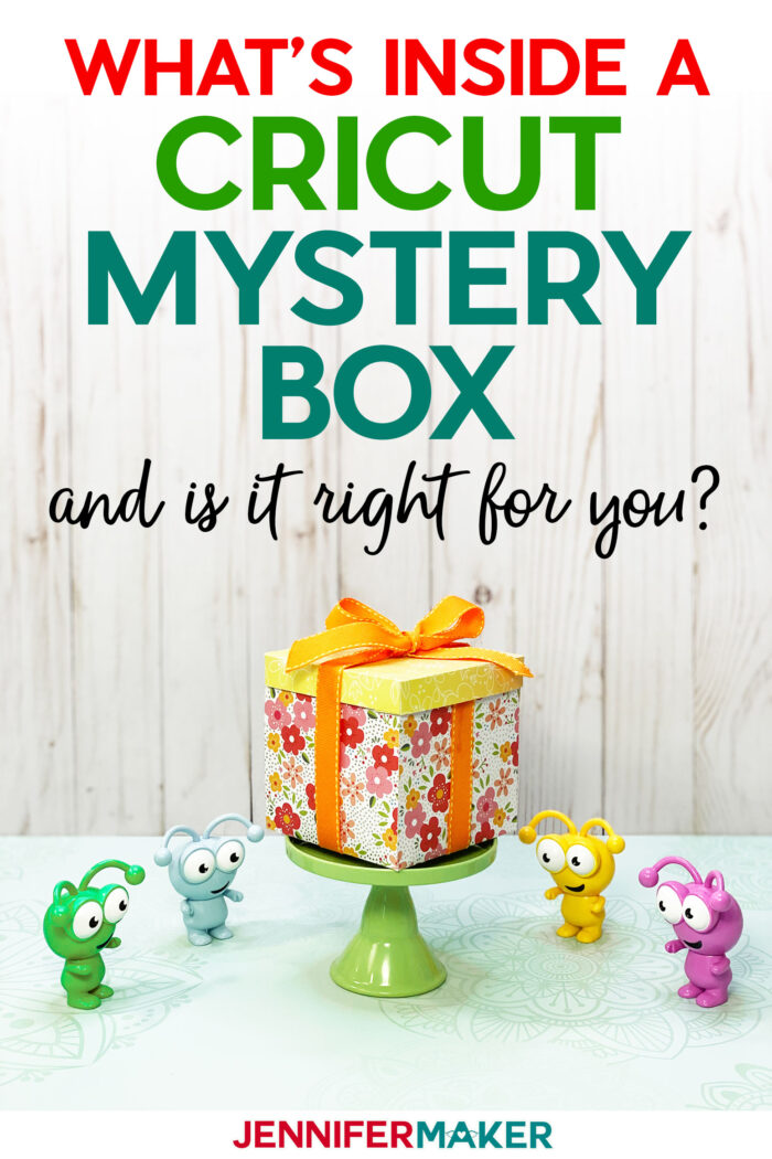 Cricut Mystery Box: What is it, how to get one, what's inside the box #cricut #craftsupplies 