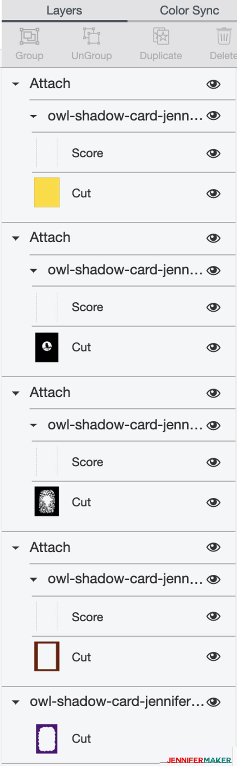 Cricut Scoring Tools And Tips How To Attach Score Lines Jennifer Maker