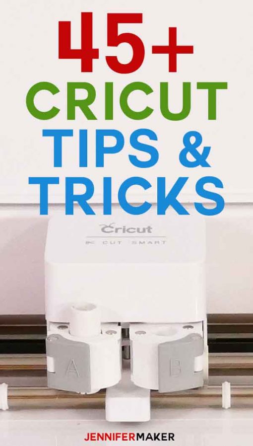 Learn Cricut tips and tricks to make the most of your cutting machine! These tips are great for #Cricut beginners. 45 tips and tricks for cricut explore air and cricut maker beginners | cutting machine | how to start using the cricut explore air and maker