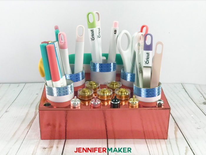 Personalized Craft Tool and Organizer Tool Caddy Cricut Tool