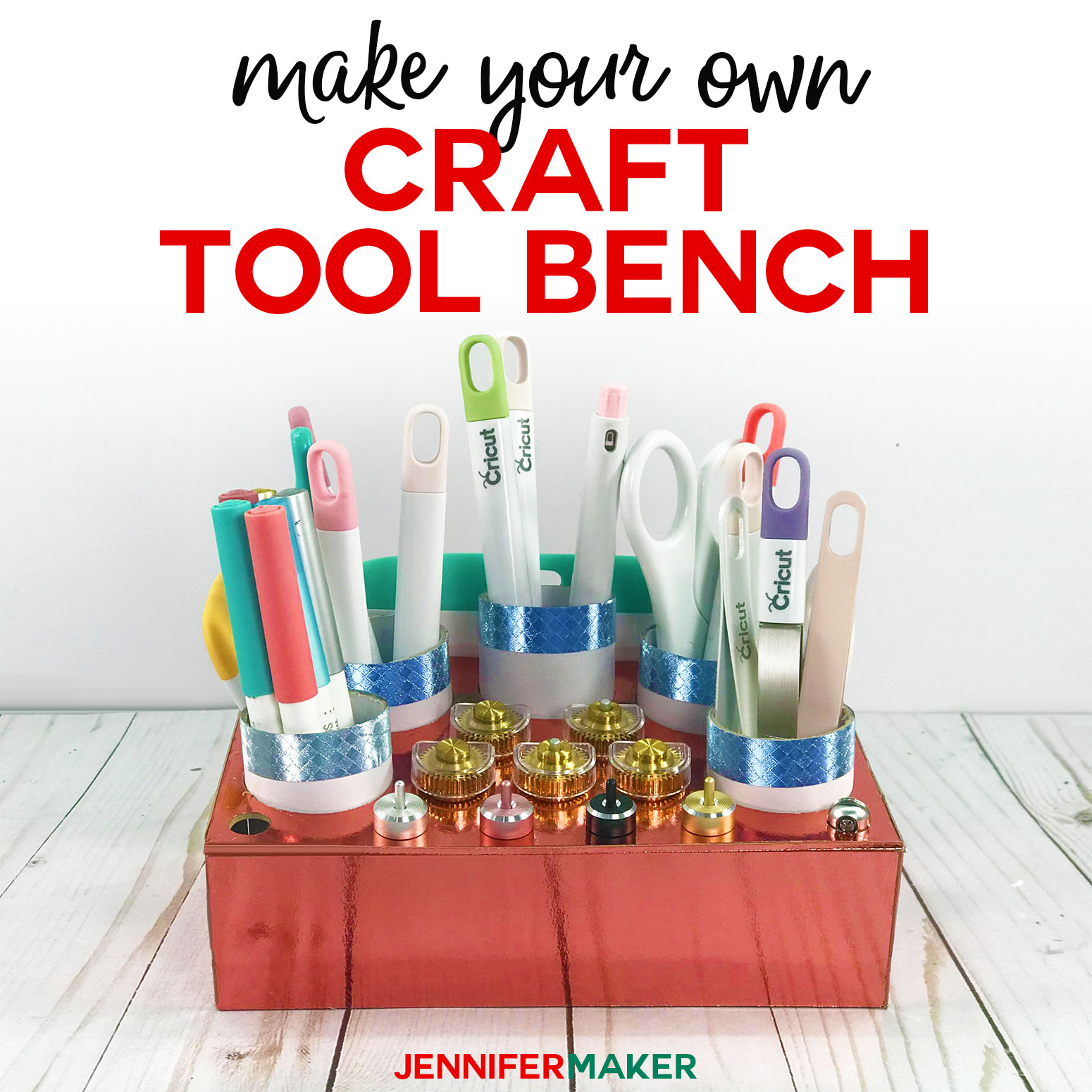 Tool and Blade Organizer for Cricut - Blade Caddy - Cricut Tool