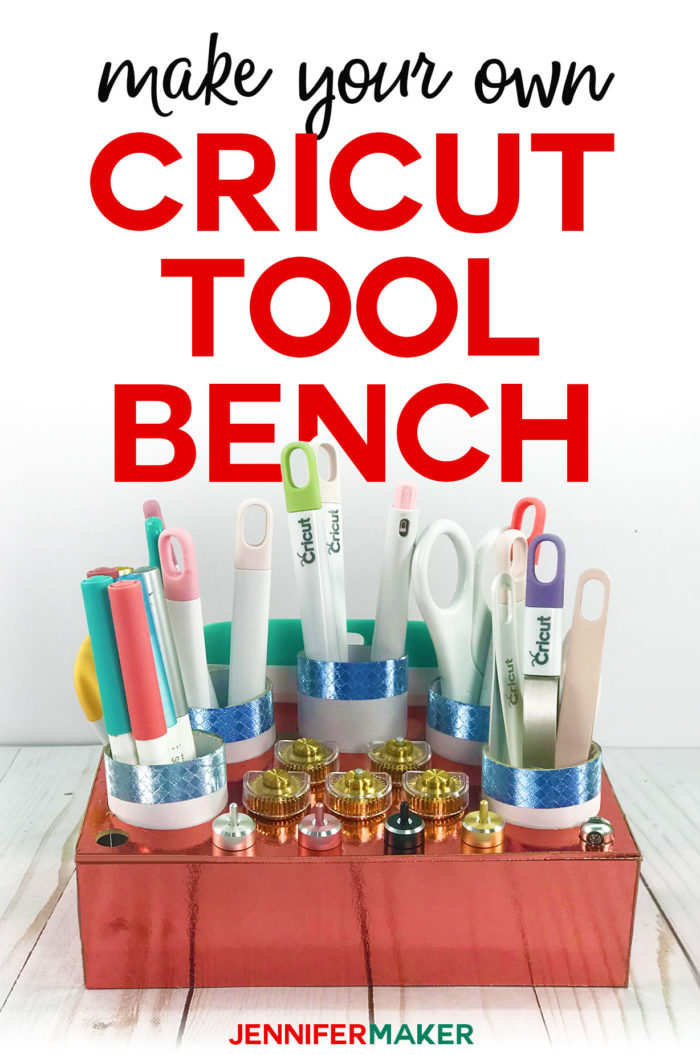 Cricut Tool Holder& Organizer: The Tool Bench #cricutmade #organize #craftroom #cricutmaker