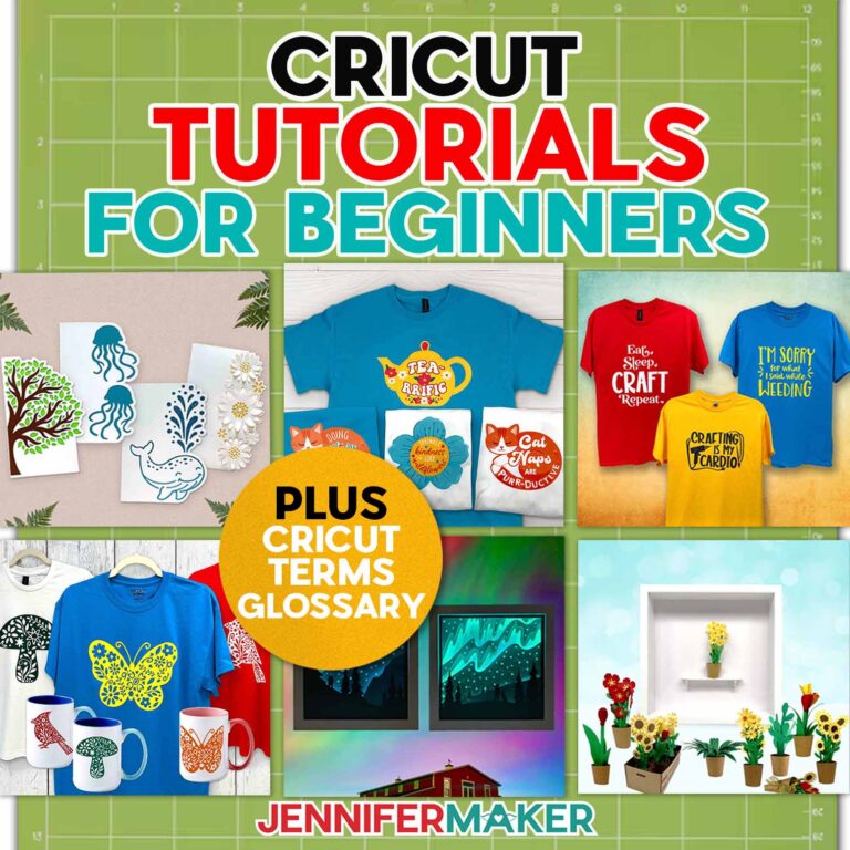 Cricut Tutorials for Beginners: My Easy First Project Guide & Glossary