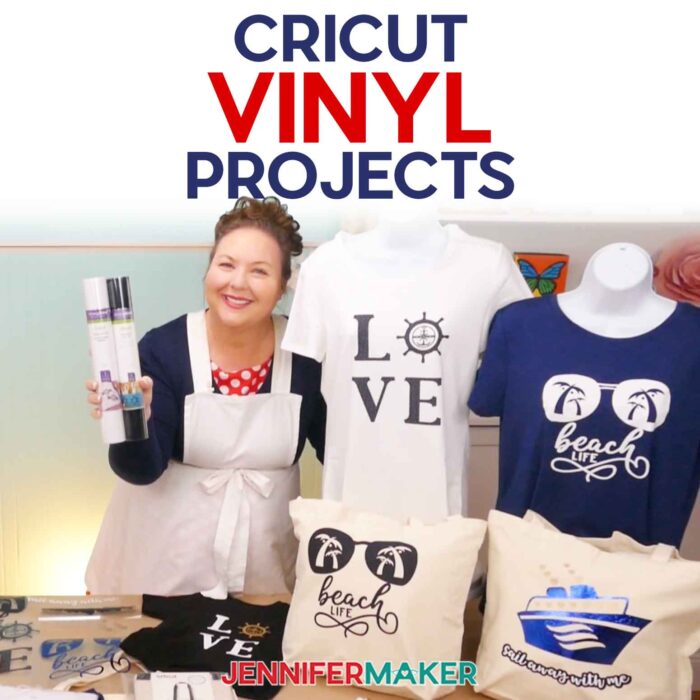 Cricut Vinyl Projects - 100+ Ideas for Easy Vinyl Projects! - Jennifer ...