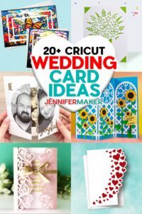 20+ Cricut Wedding Card Ideas for Invitations & Gifts - Jennifer Maker