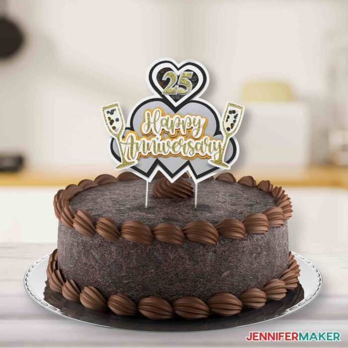 Custom Chocolate Transfer Print Cake and Cupcake Toppers 