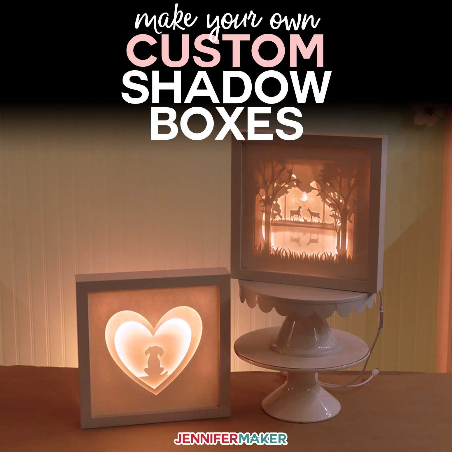 Free Jennifer Maker Shadowbox SVG