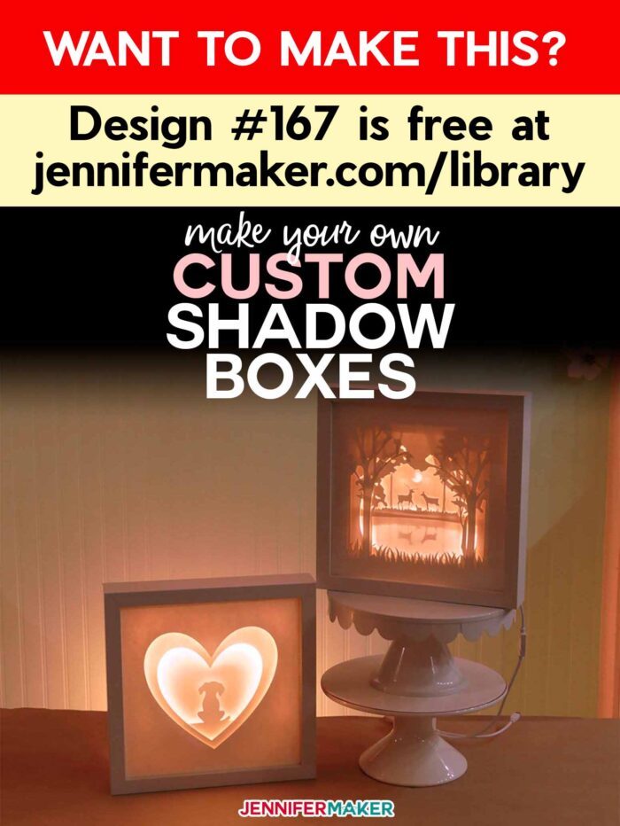 Custom Shadow Box: Make Your Own in Cricut Design Space - Jennifer Maker