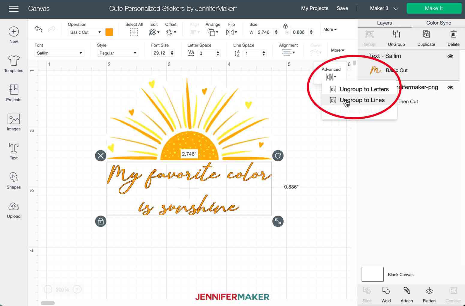 Make Waterproof Stickers with a Sublimation Sticker Sheet - Jennifer Maker