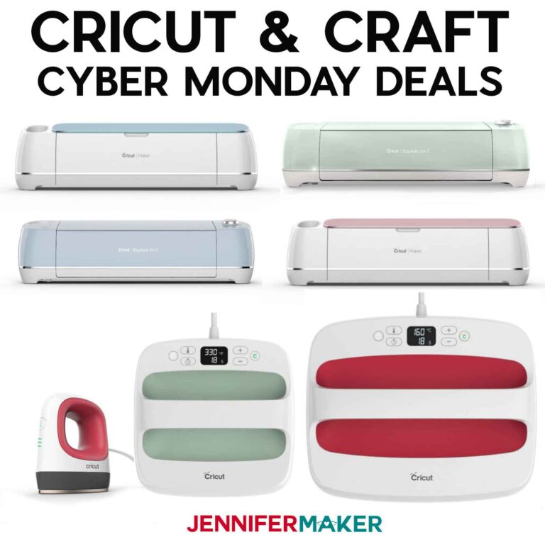 Cyber Monday Deals for Craft Lovers (Includes Cricut!) Jennifer Maker