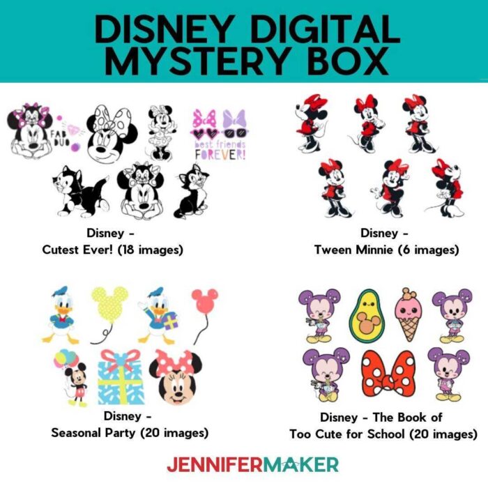 Disney Digital Mystery Box 2023