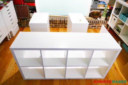 Diy Craft Table With Storage My Ikea Hack Jennifer Maker