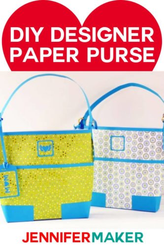 DIY Designer Paper Purse Makes a Gorgeous Gift Bag! - Jennifer Maker